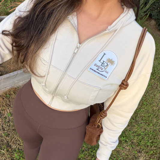 Long Beach Walking Club Logo Iron-On Patch