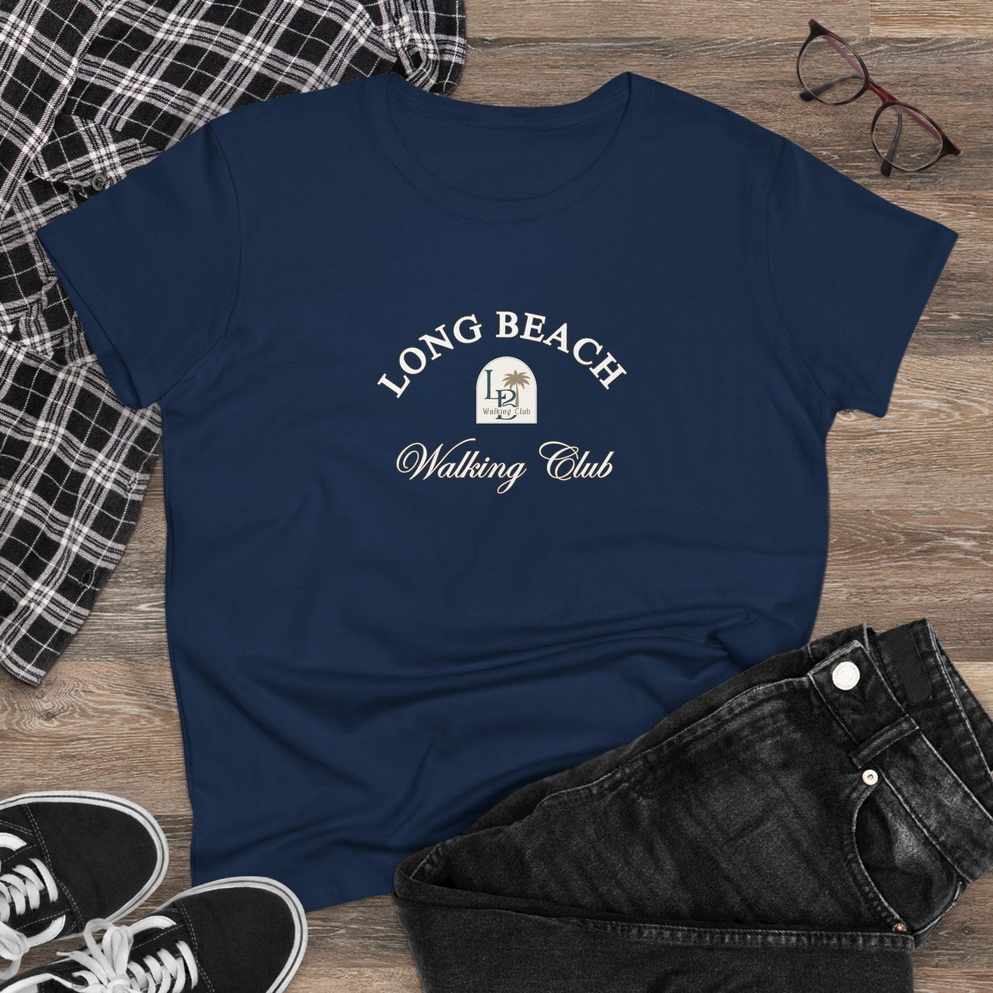 2026 Long Beach Walking Club Summer Tee