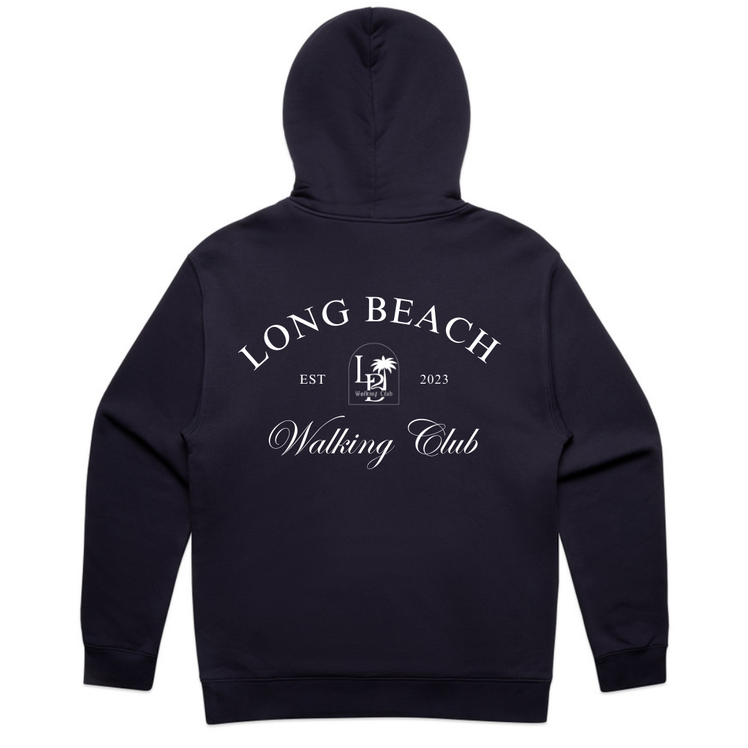 Long Beach Walking Club Relaxed Hoodie